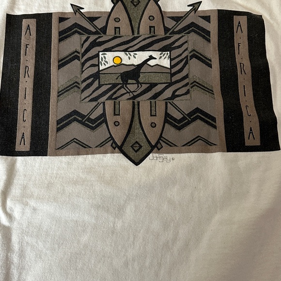 Vintage 90s Africa Destination Shirt - Picture 5 of 7